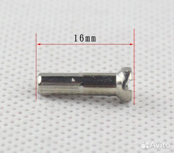 Ниппель латунный 14g 16мм