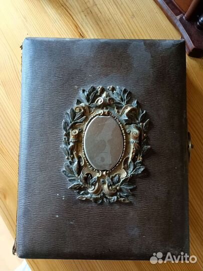 Антикварный альбом для фотографий