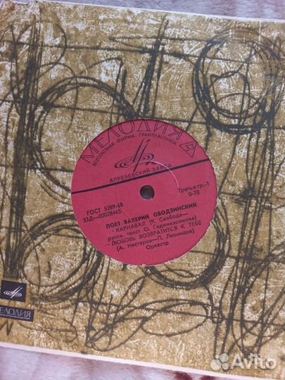 Виниловые пластинки