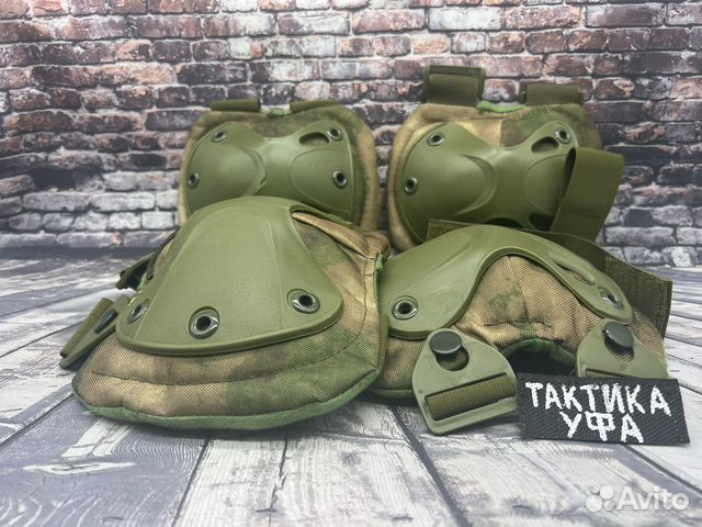 Тактические наколенники и налокотники мох