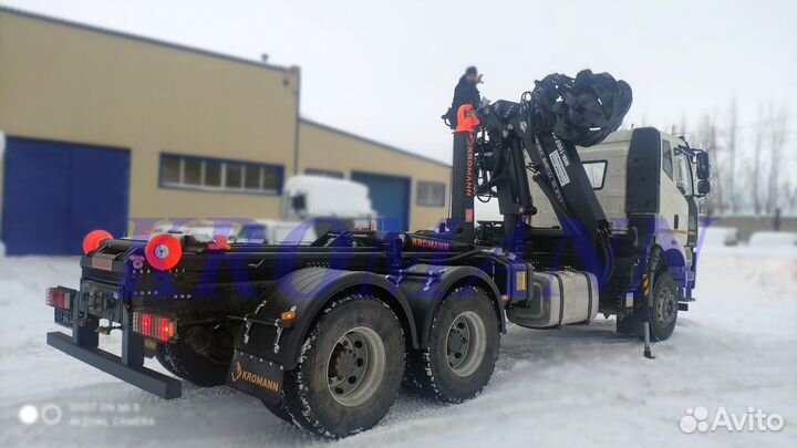 Мультилифт Kromann с манипулятором на шасси FAW
