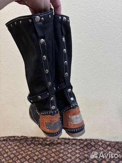 Сапоги женские натуральная кожа 37