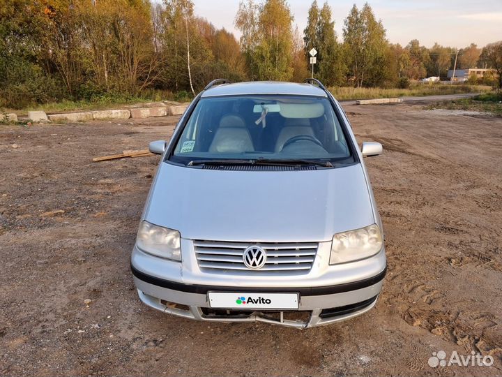 Volkswagen Sharan 1.9 МТ, 2002, 380 000 км