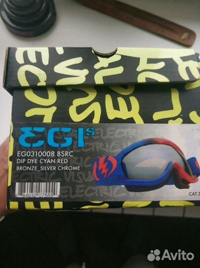 Маска сноубордическая electric