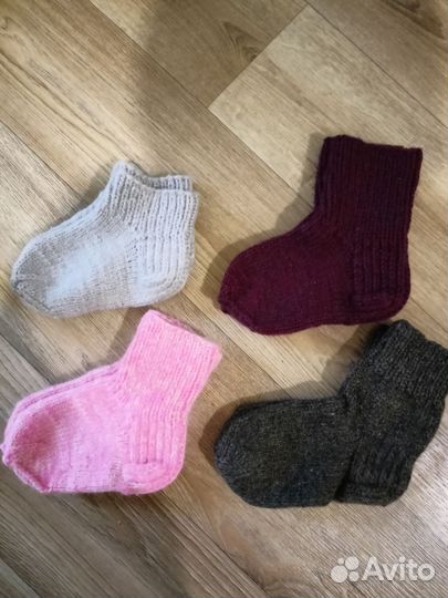 Носки вязаные ручной работы