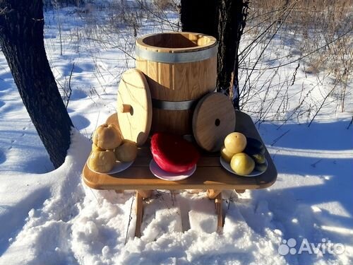 Кадка дубовая