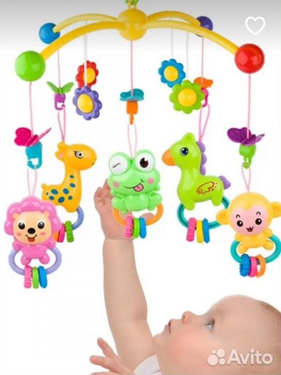 Мобиль на кроватку с подсветкой