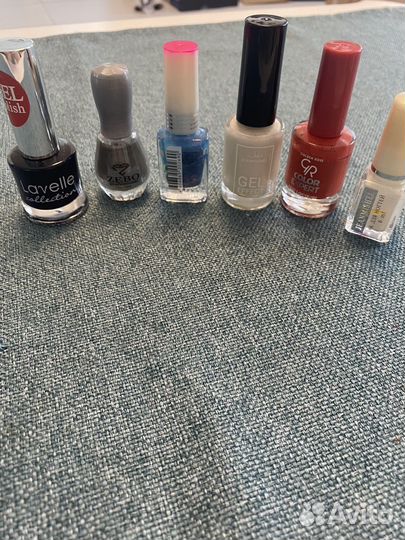 Гель лак, лак, набор для маникюра