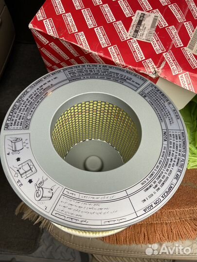 Фильтр воздушный 17801-67060 Оригинал