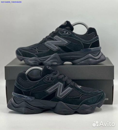 Мужские Кроссовки New Balance 9060 Black (Арт.7944