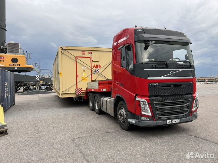 Водитель категории Е на негабарит (трал)