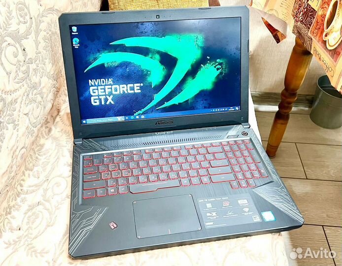 Игровой Asus GTX 1050ti/16GB/i5-8300H