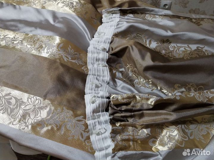 Шторы на окна две полосы по 2,5м