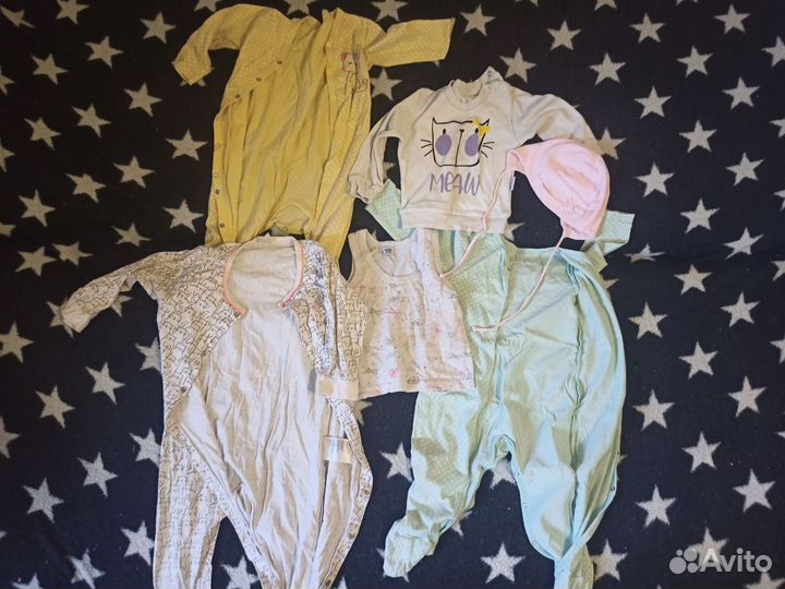 Вещи пакетом на девочку до 2 лет