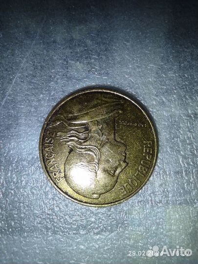 Монета 1992 год, перевëртыш