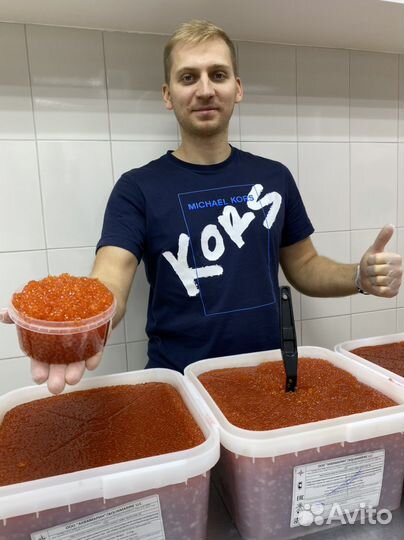 Красная икра Кеты с Камчатки