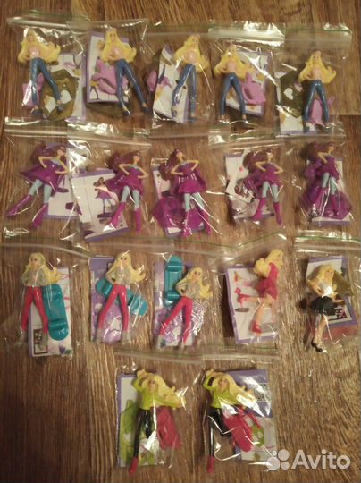 Игрушки Киндер. основные серии (Барби,принцессы,др