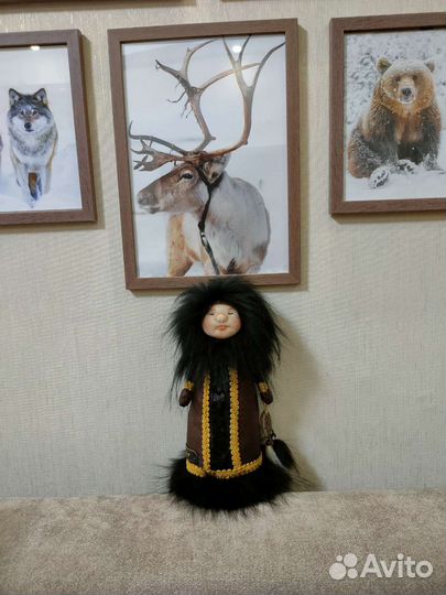 Интерьерная игрушка шаманка руч. раб. (оберег)