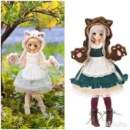 Azone шапочки Little Wolf Koron ruruko petworks