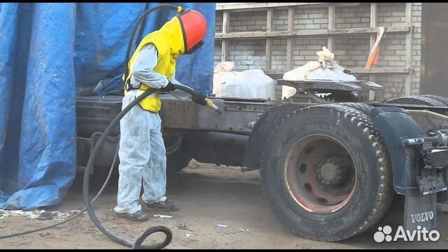 Пескоструйная обработка кузова