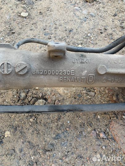 Рейка рулевая renault logan 2 h4m эур
