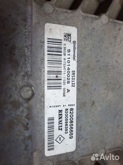 Блок управления двигателем Рено Логан/Сандеро 1