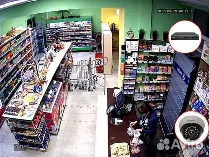 Установка камер видеонаблюдения