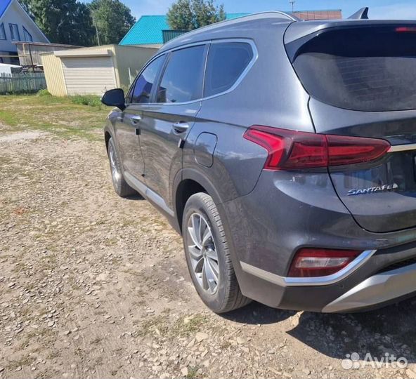 Hyundai Santa Fe 2.2 AT, 2019, 154 822 км