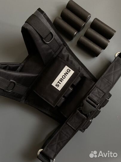 10 кг Жилет утяжелитель (новый)