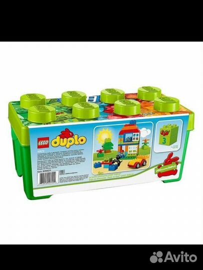 Lego duplo в контейнере