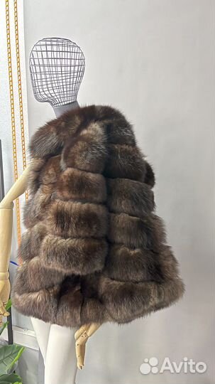 Шуба из финского песца