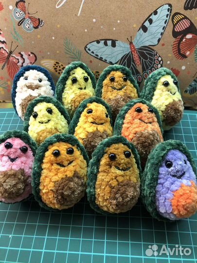 Брелоки авокадо