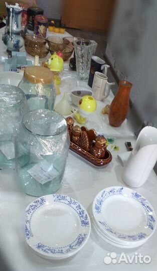 Лот: посуда и предметы для кухни и быта