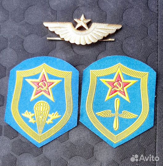 Шевроны, кокарда