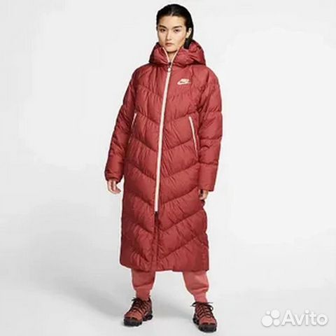 Nike down fill long parka online