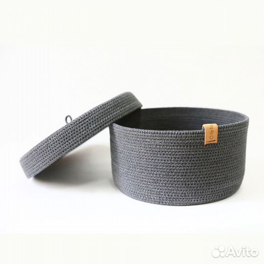 Корзина для хранения с крышкой