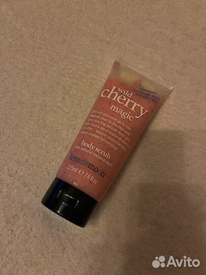 Скраб для тела дикая вишня