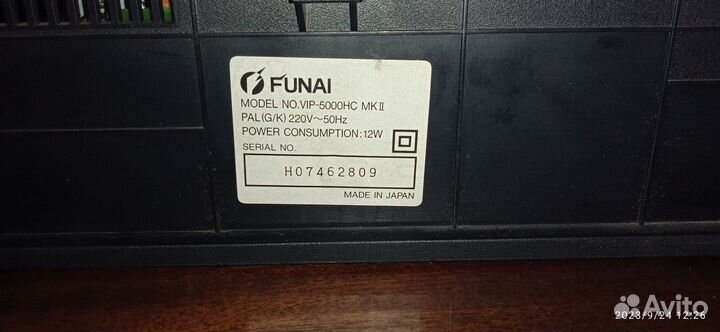 Видеомагнитофон Funai VIP-5000HC MK 2