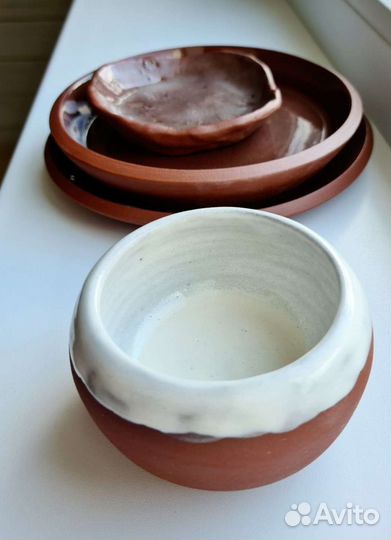 Керамические тарелки, подсвечники, подарки