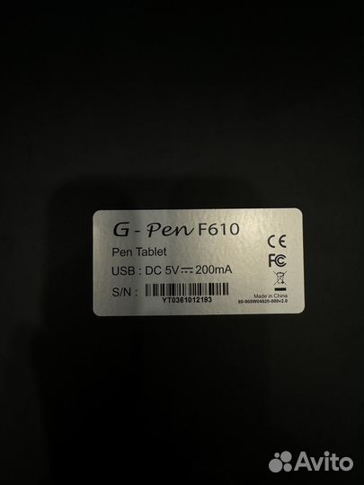 Графический планшет G-Pen F610