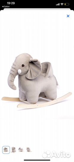 Слоник качалка