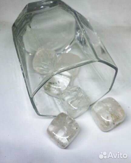 Кубики из горного хрусталя
