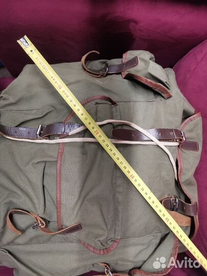 Рюкзак большой охотничий брезентовый СССР