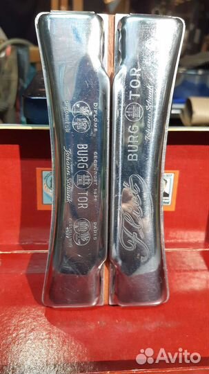 Антикварная двухсторонняя Немецкая губная гармошка