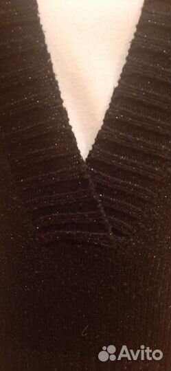 Жилет трикотажный с люрексом