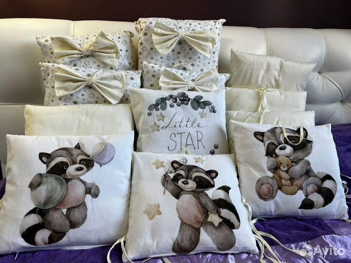 Бортики в детскую кроватку