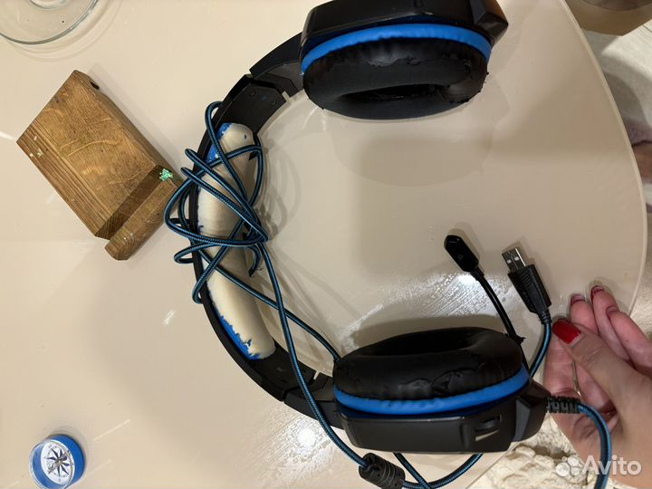 Наушники игровые с микрофоном Sven проводные