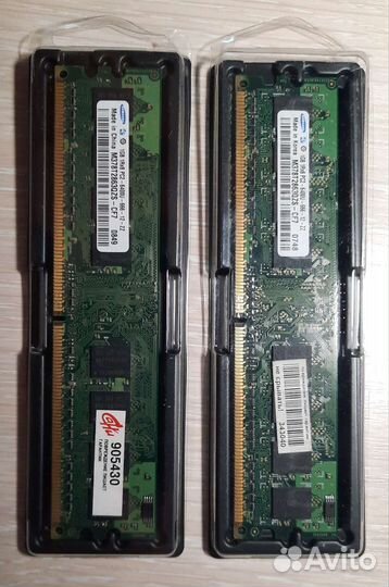 Оперативная память ddr2 1gb samsung