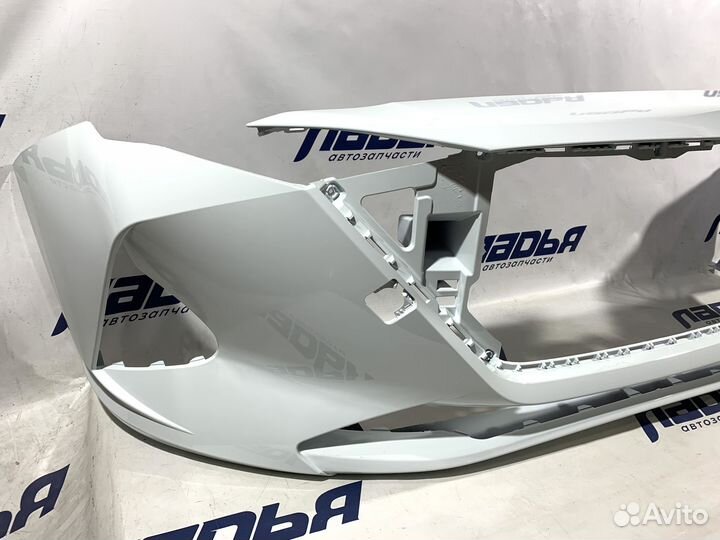 Бампер Hyundai Solaris(20-н.в.) передний Белый PGU