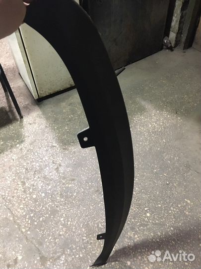 Юбка заднего бампера